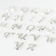 Cursive Silver Letters